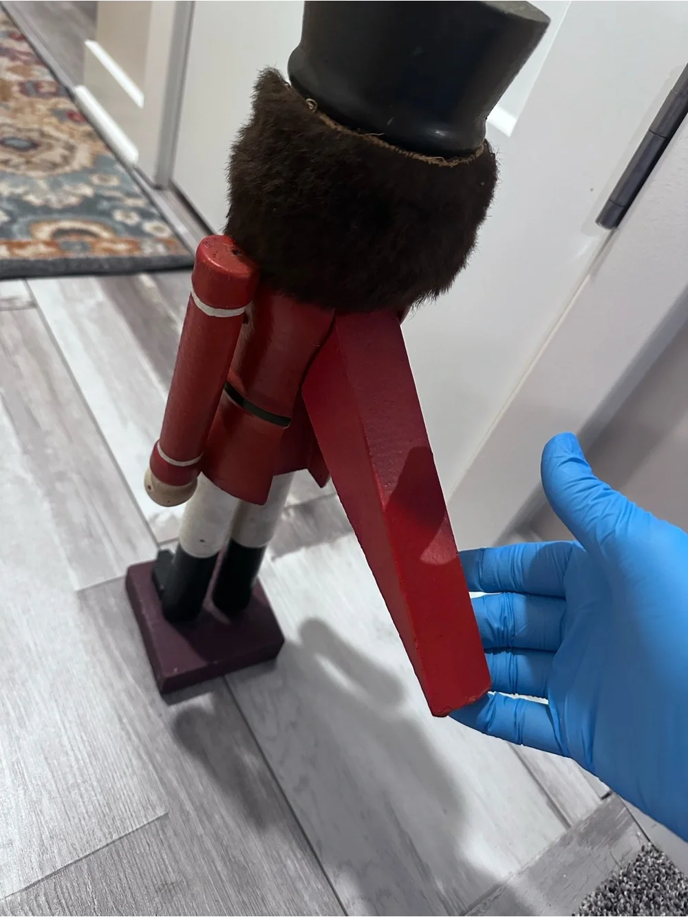 Classic Red Wooden Nutcracker Soldier,15 inches